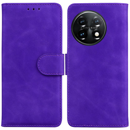 For OnePlus 11 5G Full Protection Phone Case PU Leather Smartphone Cover with Wallet Stand