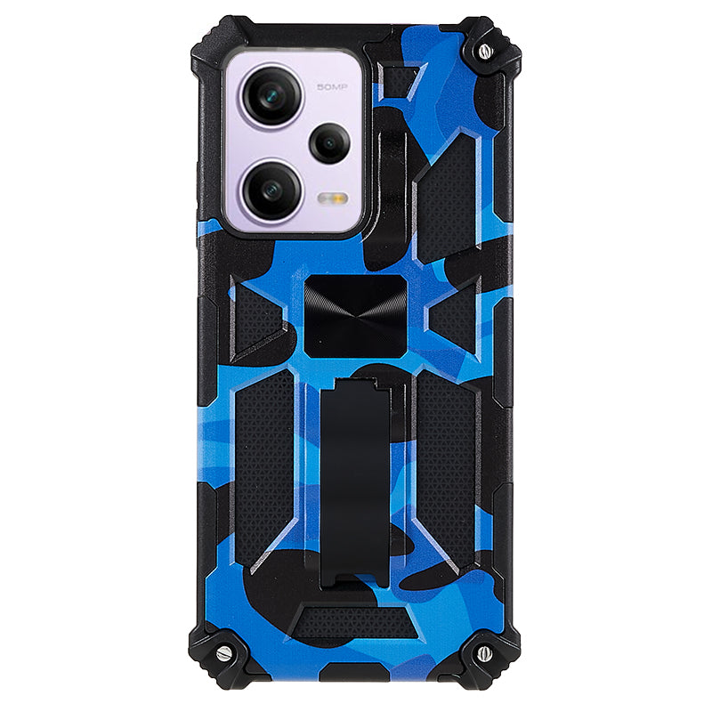 For Xiaomi Redmi Note 12 Pro 5G / Note 12 Pro Speed 5G / Poco X5 Pro 5G Camo Case Kickstand Cover