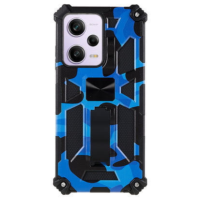 For Xiaomi Redmi Note 12 Pro 5G / Note 12 Pro Speed 5G / Poco X5 Pro 5G Camo Case Kickstand Cover