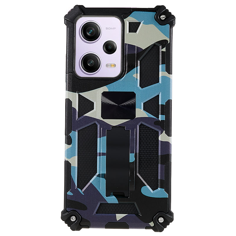 For Xiaomi Redmi Note 12 Pro 5G / Note 12 Pro Speed 5G / Poco X5 Pro 5G Camo Case Kickstand Cover