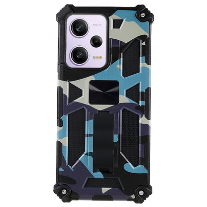 For Xiaomi Redmi Note 12 Pro 5G / Note 12 Pro Speed 5G / Poco X5 Pro 5G Camo Case Kickstand Cover
