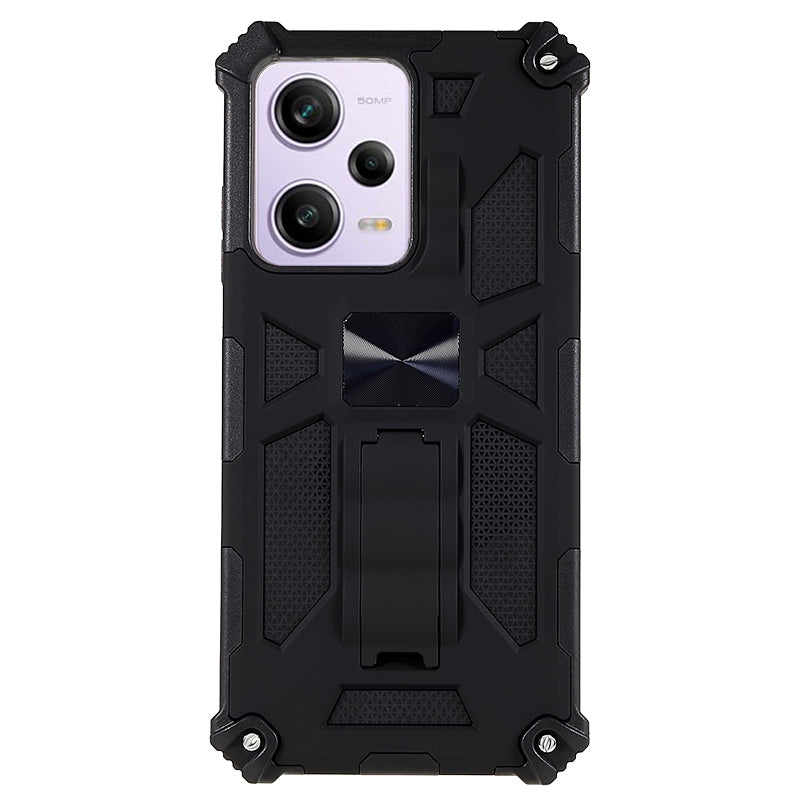 Kickstand Phone Case for Xiaomi Redmi Note 12 Pro 5G / Note 12 Pro Speed 5G / Poco X5 Pro 5G , Hard PC Soft TPU Mobile Phone Cover