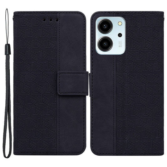 For Honor 80 SE 5G Anti-scratch Smartphone Case Phone Wallet Stand Imprinted Leather Phone Cover