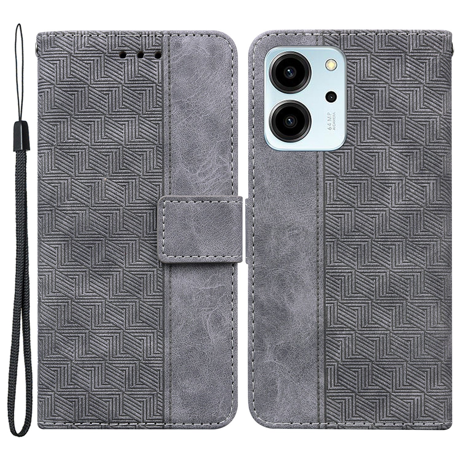 For Honor 80 SE 5G Anti-scratch Smartphone Case Phone Wallet Stand Imprinted Leather Phone Cover