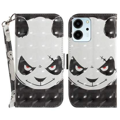 For Honor 80 SE 5G Anti-shock Cell Phone Case Stand Wallet PU Leather Flip Phone Cover with Strap