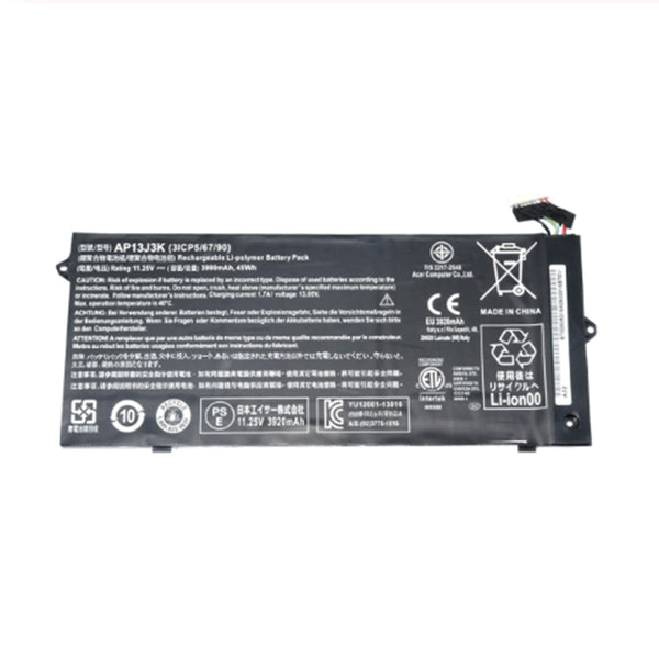 OEM 11.25V 45Wh 3990mAh AP13J4K Battery Repair Part for Acer C720 C740 ZU12029-13020