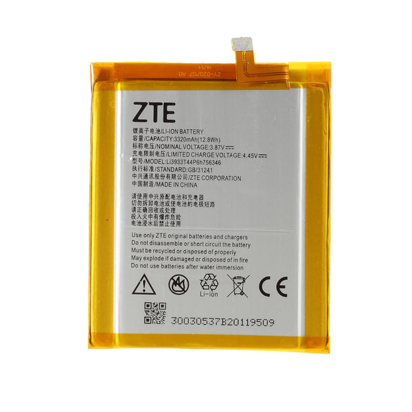 Assembly Li3933T44P6h756346 3.87V 3320mAh 12.8Wh Battery Repair Part for ZTE Axon 7 / Axon 7S / A2017 / A2017G / A2017U / A2018