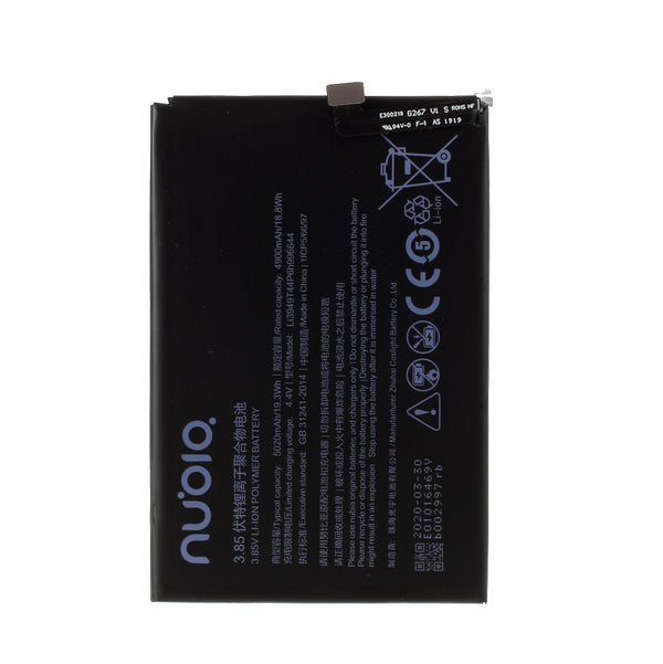 Assembly Li3949T44P6h996644 3.85V 5020mAh 19.3Wh Battery Replacement for ZTE Nubia Red Magic 3 / 3S