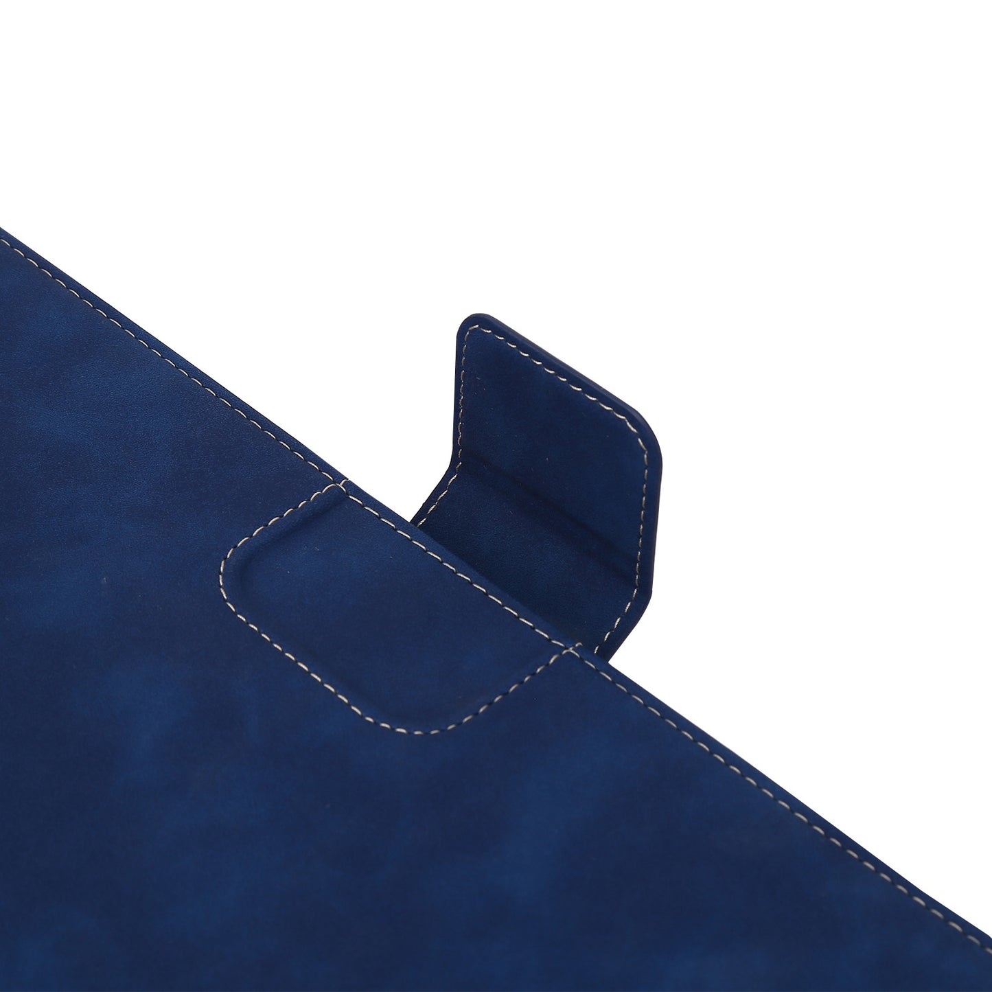 For iPad 10.2 (2021)/(2020)/(2019) PU Leather Smart Cover Wallet Design Folio Stand Tablet Case with Pencil Holder â€“ Dark Blue
