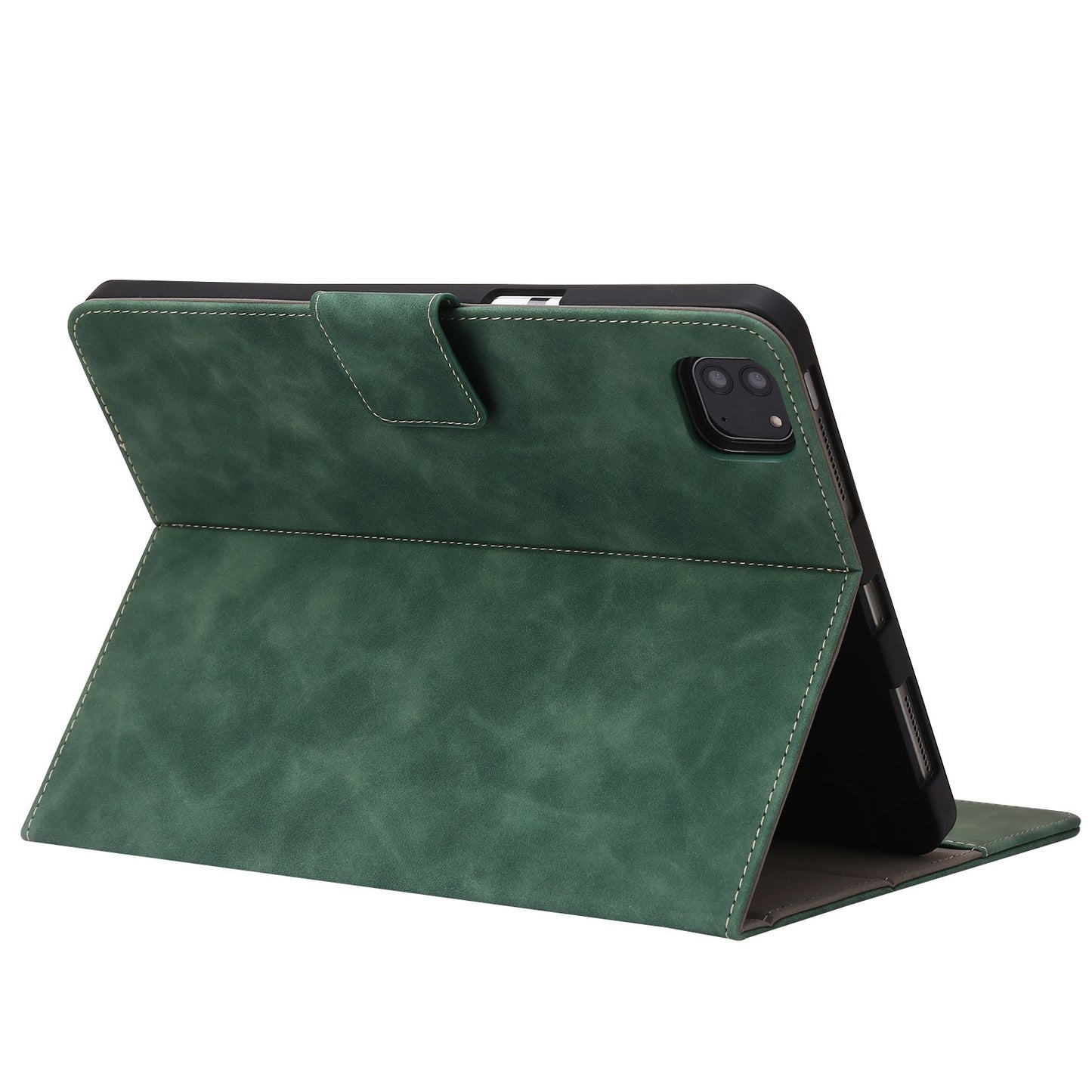 For iPad Air (2020)/(2022)/iPad Pro 11-inch (2021)/(2020)/(2018) PU Leather Wallet Pen Slot Case Flip Stand Auto Wake/Sleep Protective Tablet Cover