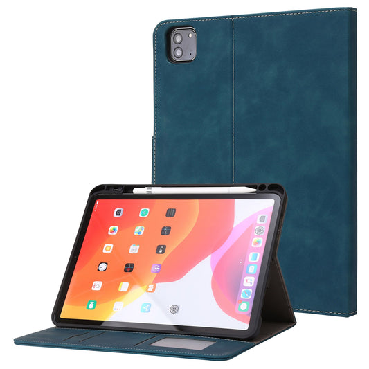 For iPad Air (2020)/(2022)/iPad Pro 11-inch (2021)/(2020)/(2018) PU Leather Wallet Pen Slot Case Flip Stand Auto Wake/Sleep Protective Tablet Cover