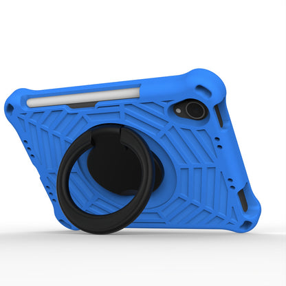 For iPad mini (2021) Anti-Scratch EVA Case with Shoulder Strap Kickstand Protective Cover Shockproof Tablet Case