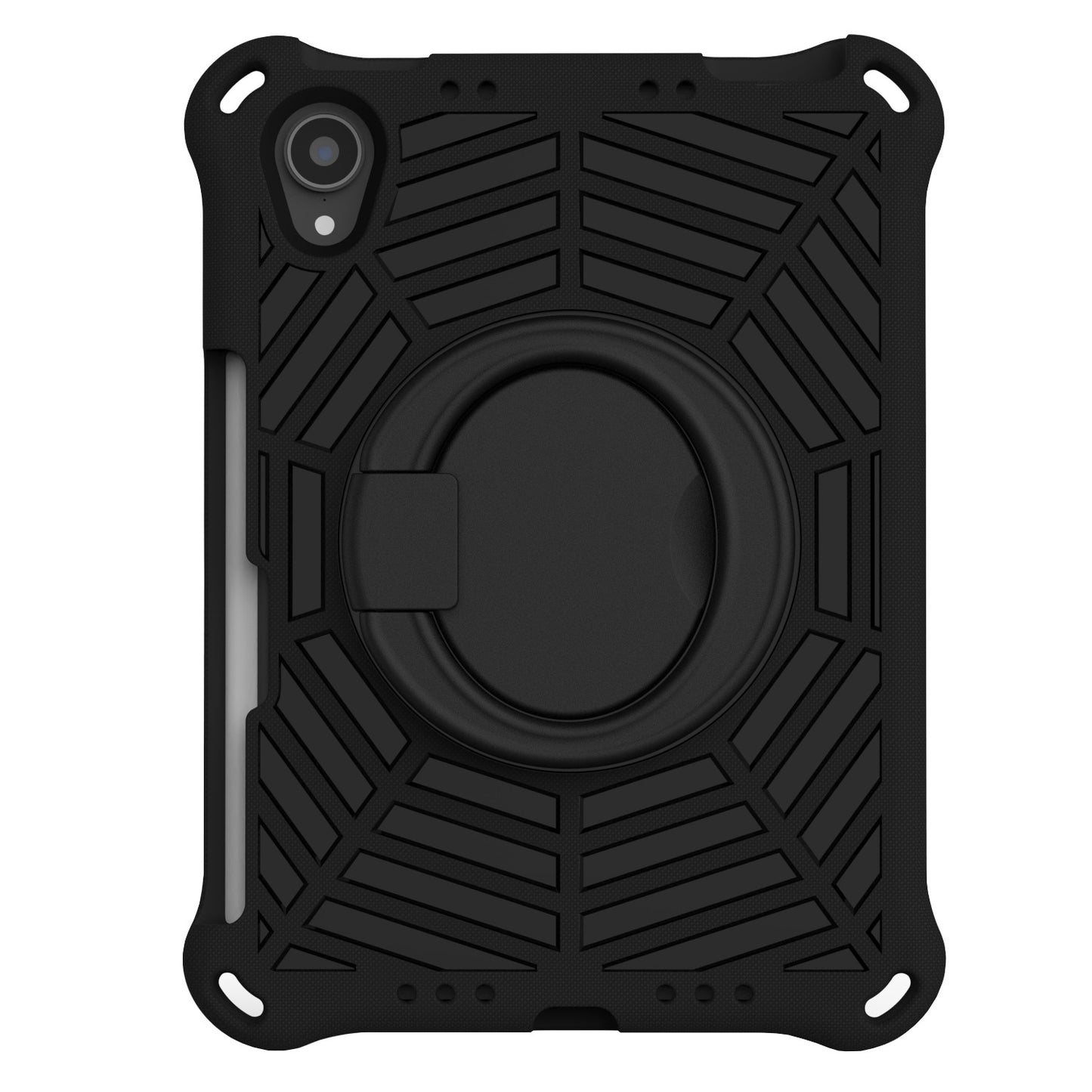 For iPad mini (2021) Anti-Scratch EVA Case with Shoulder Strap Kickstand Protective Cover Shockproof Tablet Case