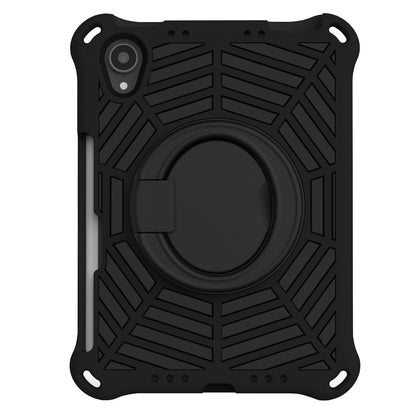 For iPad mini (2021) Anti-Scratch EVA Case with Shoulder Strap Kickstand Protective Cover Shockproof Tablet Case