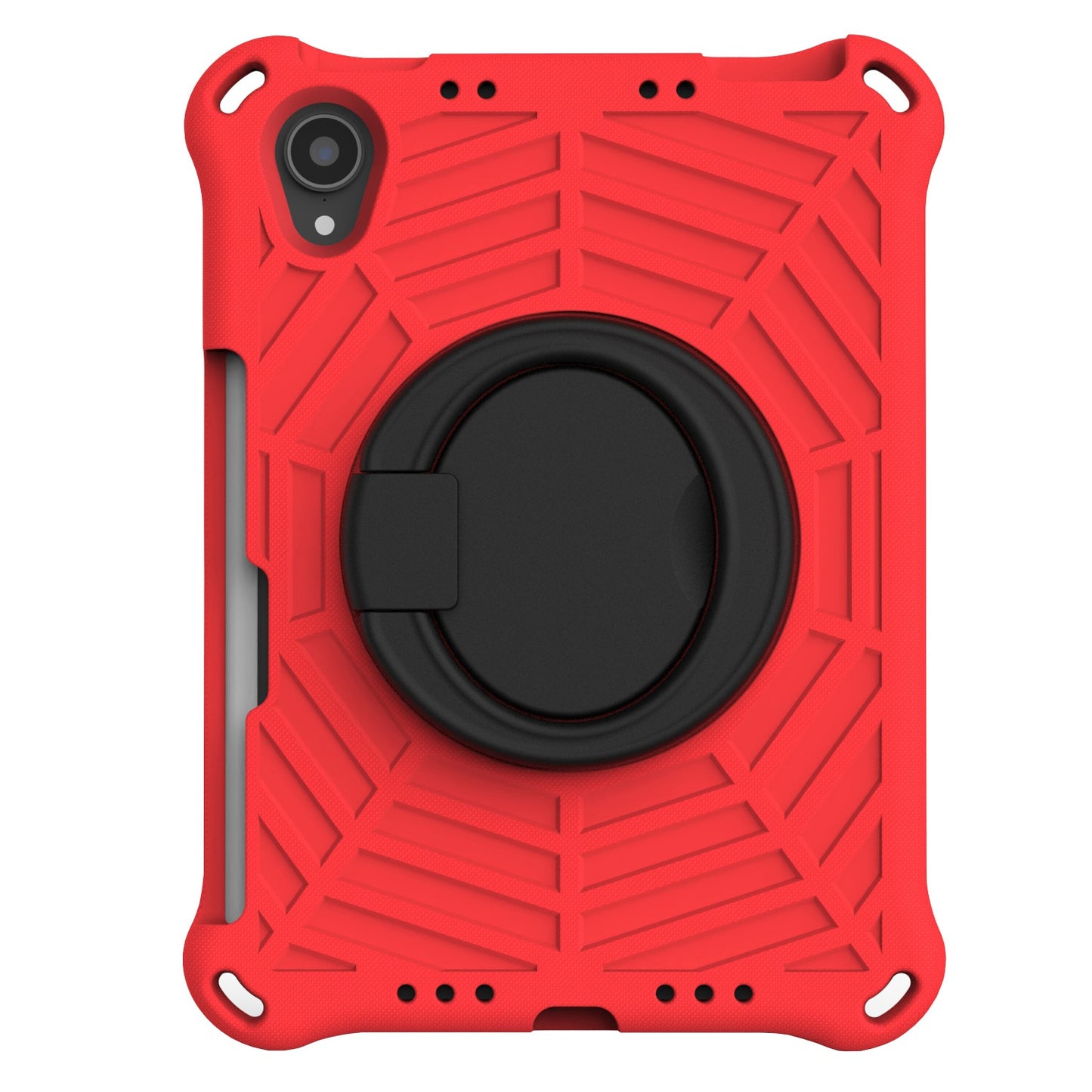For iPad mini (2021) Anti-Scratch EVA Case with Shoulder Strap Kickstand Protective Cover Shockproof Tablet Case