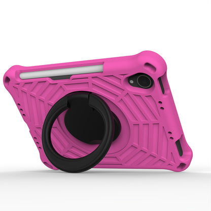 For iPad mini (2021) Anti-Scratch EVA Case with Shoulder Strap Kickstand Protective Cover Shockproof Tablet Case