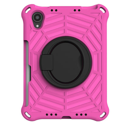 For iPad mini (2021) Anti-Scratch EVA Case with Shoulder Strap Kickstand Protective Cover Shockproof Tablet Case