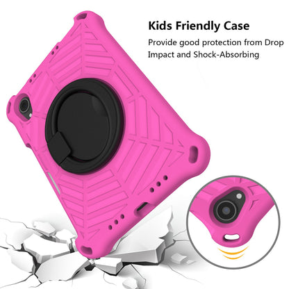 For iPad mini (2021) Anti-Scratch EVA Case with Shoulder Strap Kickstand Protective Cover Shockproof Tablet Case