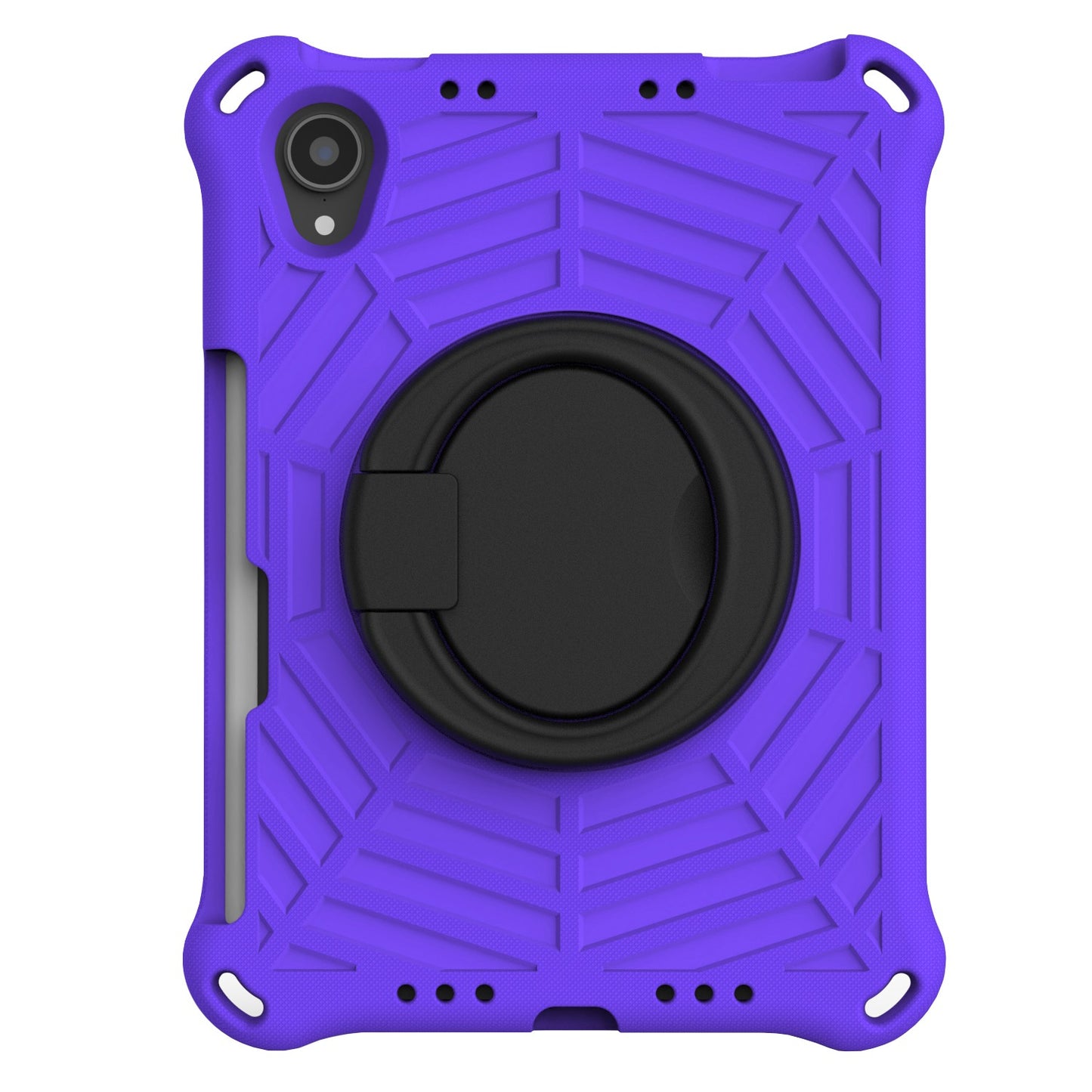 For iPad mini (2021) Anti-Scratch EVA Case with Shoulder Strap Kickstand Protective Cover Shockproof Tablet Case