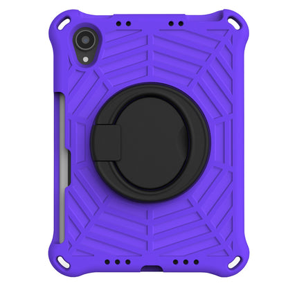 For iPad mini (2021) Anti-Scratch EVA Case with Shoulder Strap Kickstand Protective Cover Shockproof Tablet Case