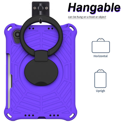 For iPad mini (2021) Anti-Scratch EVA Case with Shoulder Strap Kickstand Protective Cover Shockproof Tablet Case