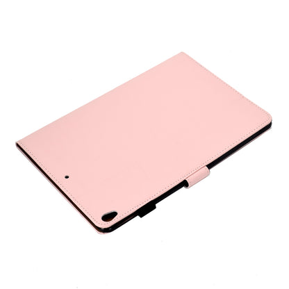 For iPad 10.2 (2020) / (2019) / iPad Air 10.5 inch (2019) PU Leather Card Slots Tablet Case Adjustable Stand Magnetic Clasp Cover with Pencil Loop Holder