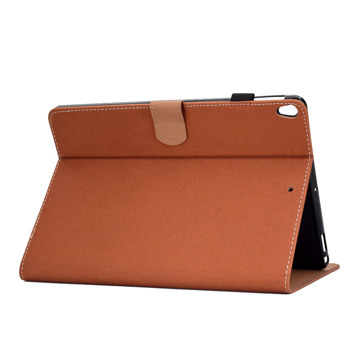 For iPad 10.2 (2020) / (2019) / iPad Air 10.5 inch (2019) PU Leather Card Slots Tablet Case Adjustable Stand Magnetic Clasp Cover with Pencil Loop Holder