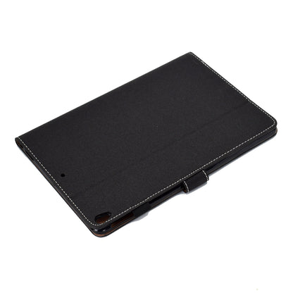 For iPad 10.2 (2020) / (2019) / iPad Air 10.5 inch (2019) PU Leather Card Slots Tablet Case Adjustable Stand Magnetic Clasp Cover with Pencil Loop Holder