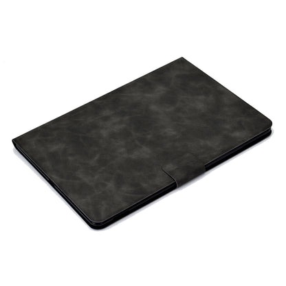 For iPad 10.2 (2020) (2019)  /  iPad Air 10.5 inch (2019) Calf Textured Leather Tablet Case Card Holder Adjustable Stand Protective Cover