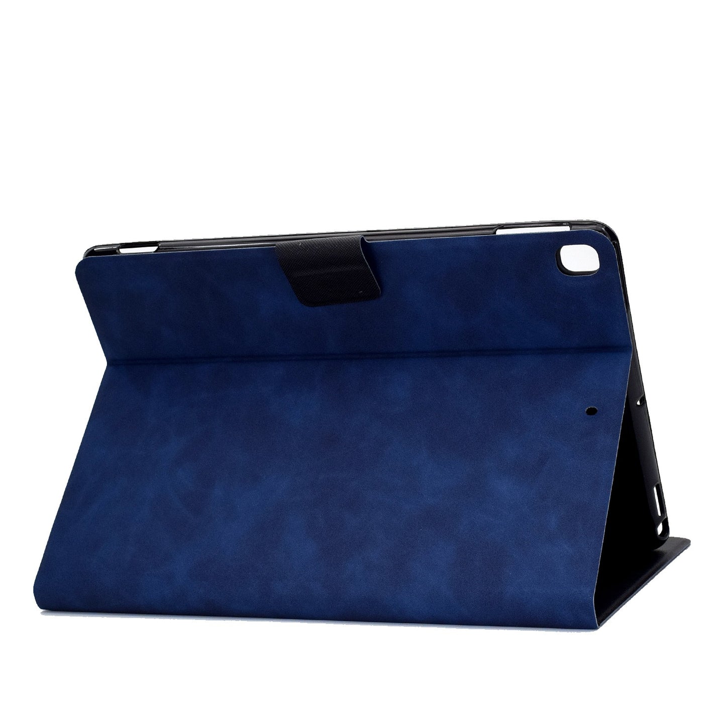 For iPad 10.2 (2020) (2019)  /  iPad Air 10.5 inch (2019) Calf Textured Leather Tablet Case Card Holder Adjustable Stand Protective Cover