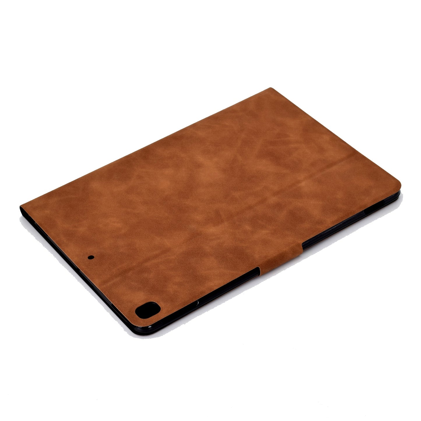 For iPad 10.2 (2020) (2019)  /  iPad Air 10.5 inch (2019) Calf Textured Leather Tablet Case Card Holder Adjustable Stand Protective Cover
