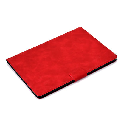 For iPad 10.2 (2020) (2019)  /  iPad Air 10.5 inch (2019) Calf Textured Leather Tablet Case Card Holder Adjustable Stand Protective Cover