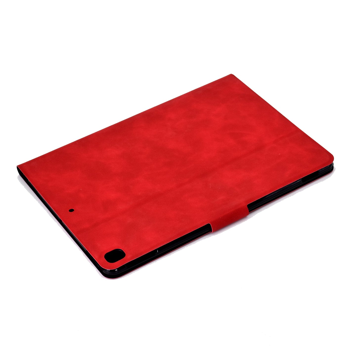 For iPad 10.2 (2020) (2019)  /  iPad Air 10.5 inch (2019) Calf Textured Leather Tablet Case Card Holder Adjustable Stand Protective Cover