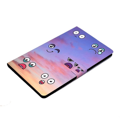 For iPad 10.2 (2020) / (2019) / iPad Air 10.5 inch (2019) Card Slots Stand Leather Case Pattern Printing Magnetic Clasp Tablet Cover
