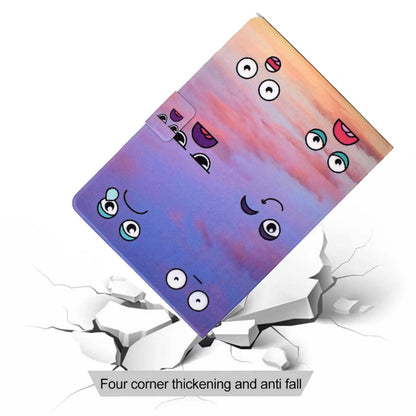 For iPad 10.2 (2020) / (2019) / iPad Air 10.5 inch (2019) Card Slots Stand Leather Case Pattern Printing Magnetic Clasp Tablet Cover