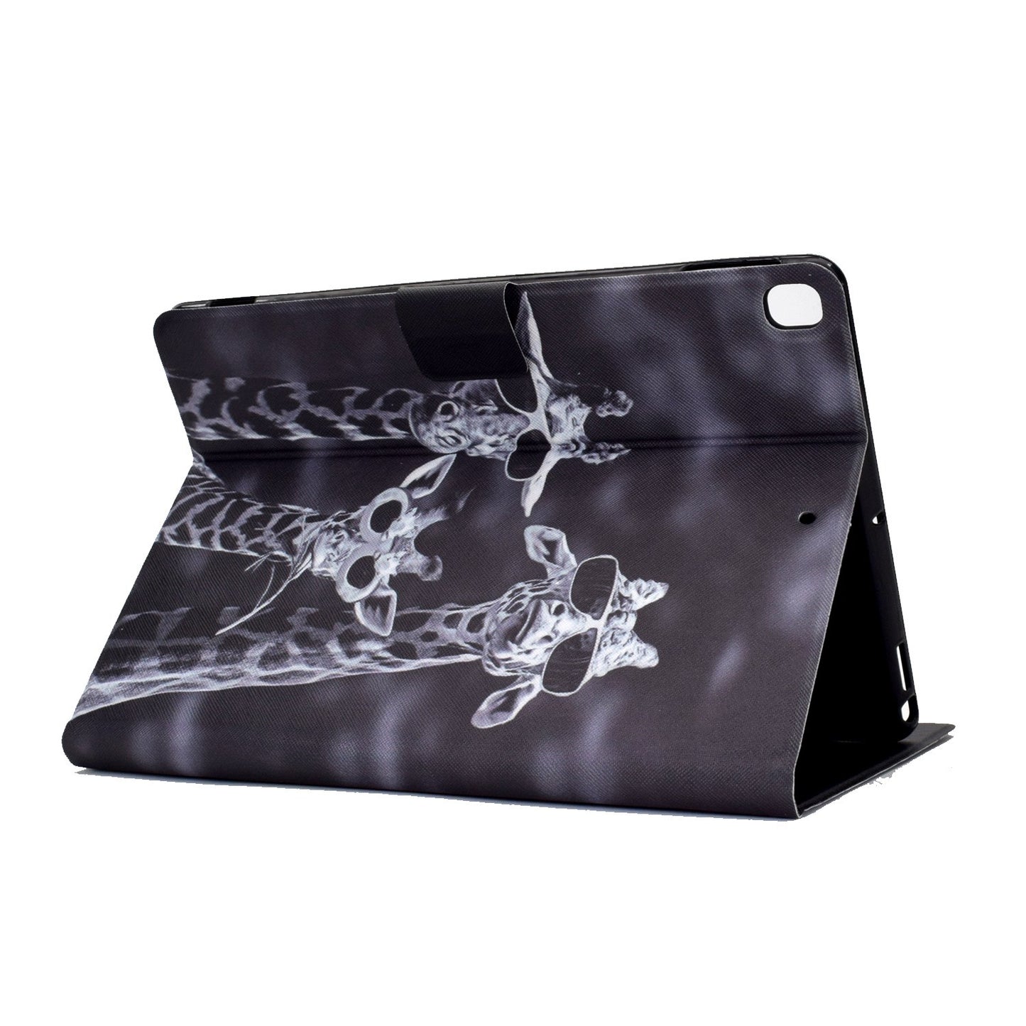 For iPad 10.2 (2020) / (2019) / iPad Air 10.5 inch (2019) Card Slots Stand Leather Case Pattern Printing Magnetic Clasp Tablet Cover