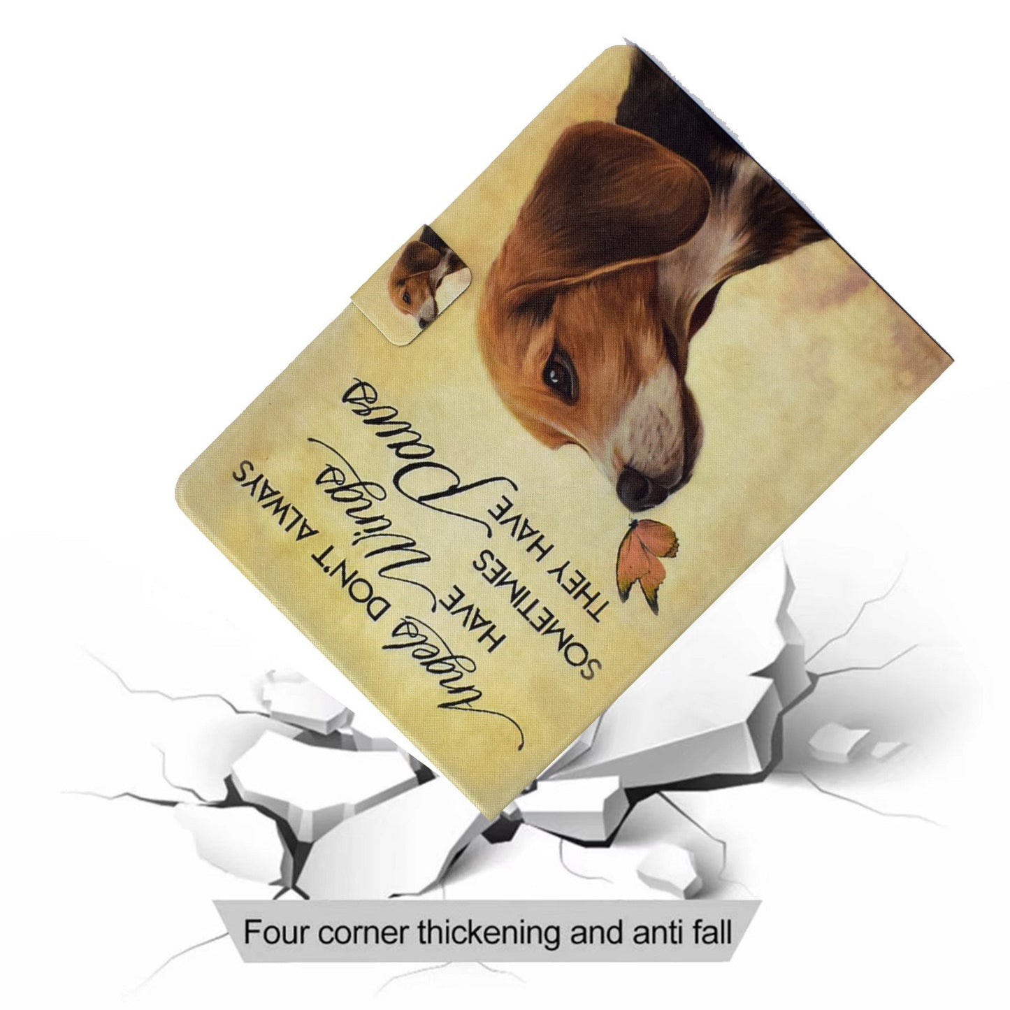 For iPad 10.2 (2020) / (2019) / iPad Air 10.5 inch (2019) Card Slots Stand Leather Case Pattern Printing Magnetic Clasp Tablet Cover