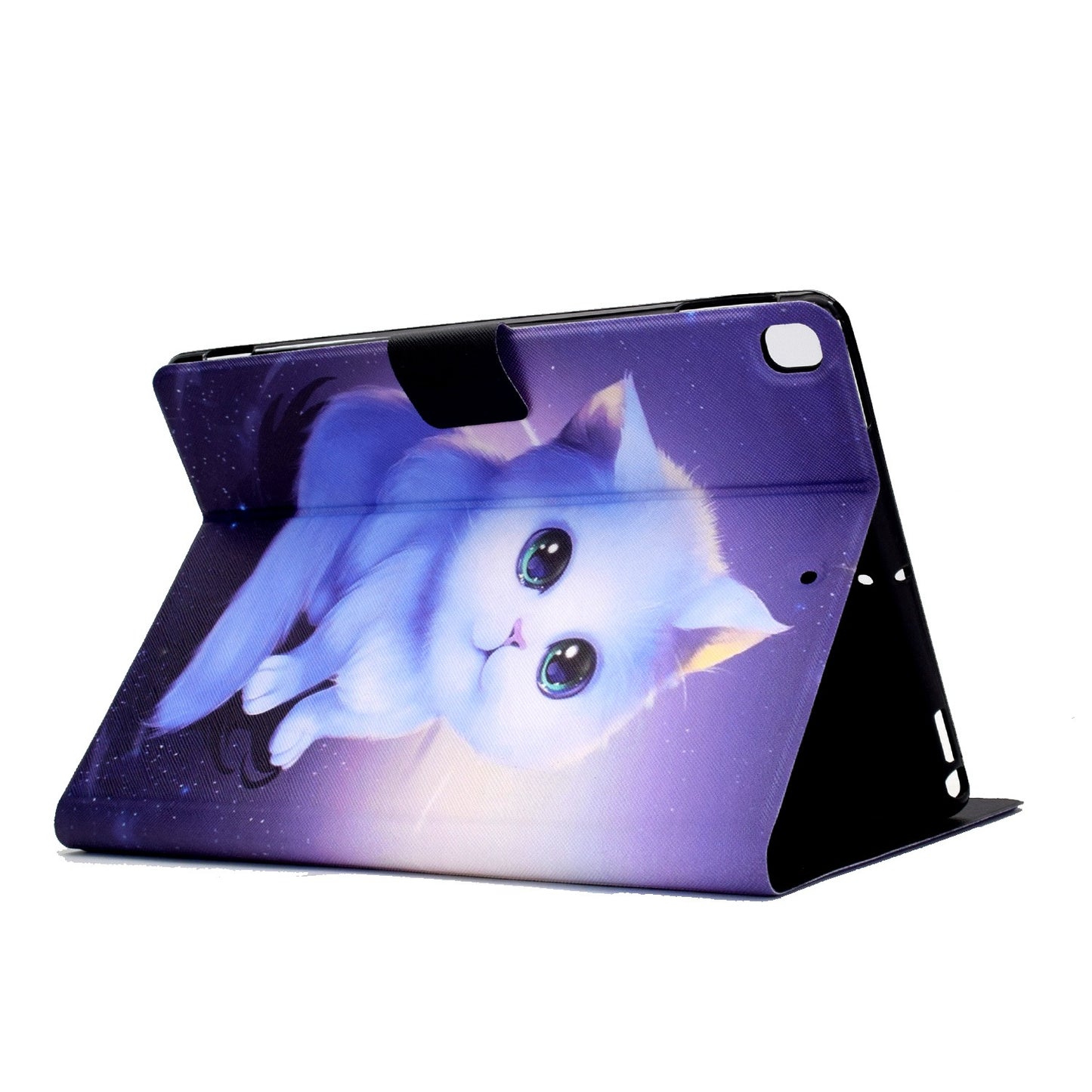 For iPad 10.2 (2020) / (2019) / iPad Air 10.5 inch (2019) Card Slots Stand Leather Case Pattern Printing Magnetic Clasp Tablet Cover