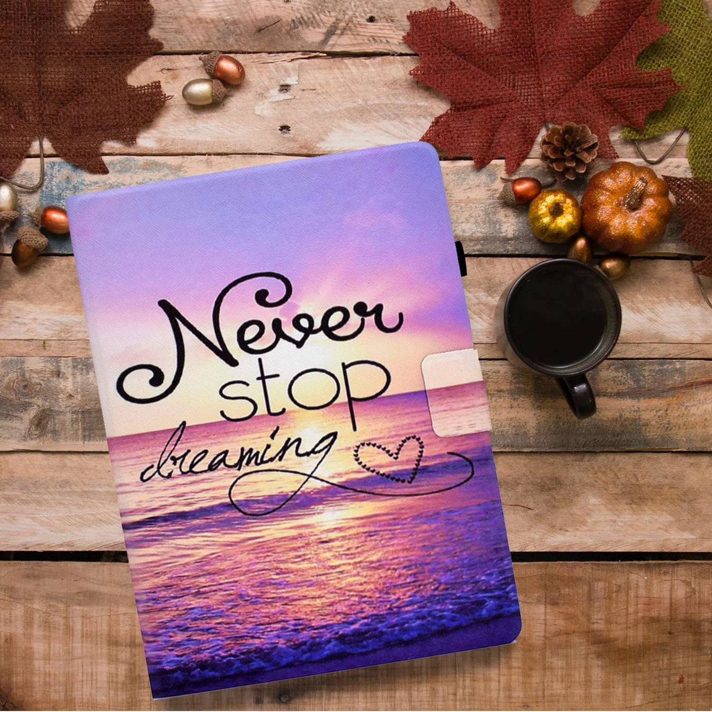 For iPad 10.2 (2020) / (2019) / iPad Air 10.5 inch (2019) Card Slots Stand Leather Case Pattern Printing Magnetic Clasp Tablet Cover
