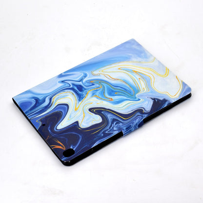 For iPad 10.2 (2020) / (2019) / iPad Air 10.5 inch (2019) Card Slots Stand Leather Case Stylish Pattern Printing Shockproof Magnetic Anti-fall Tablet Cover