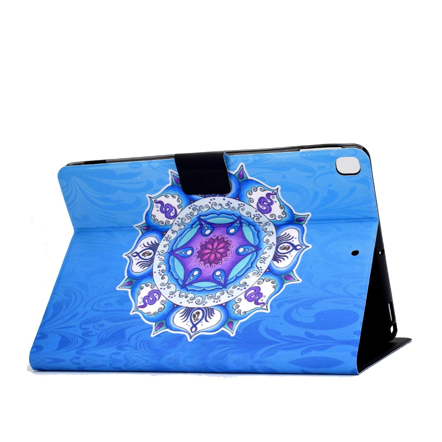 For iPad 10.2 (2020) / (2019) / iPad Air 10.5 inch (2019) Card Slots Stand Leather Case Stylish Pattern Printing Shockproof Magnetic Anti-fall Tablet Cover