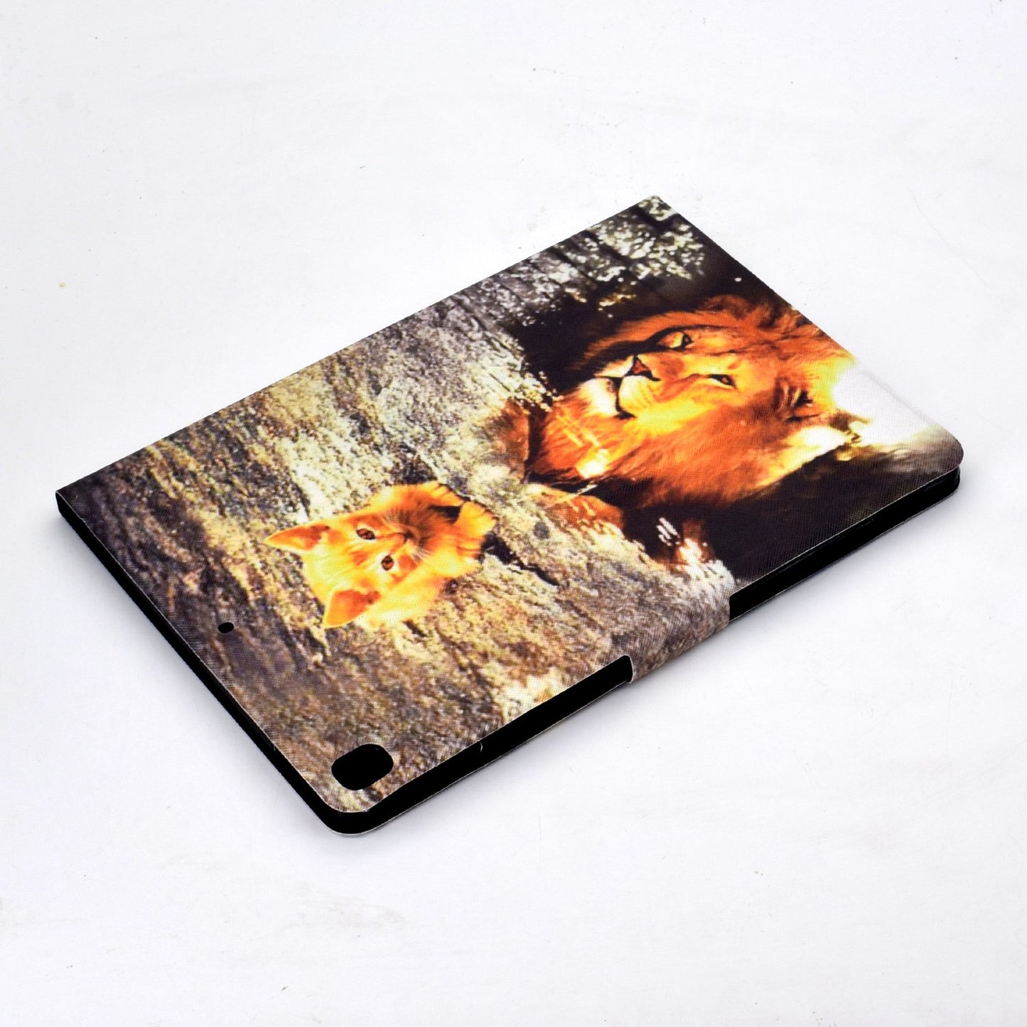 For iPad 10.2 (2020) / (2019) / iPad Air 10.5 inch (2019) Card Slots Stand Leather Case Stylish Pattern Printing Shockproof Magnetic Anti-fall Tablet Cover