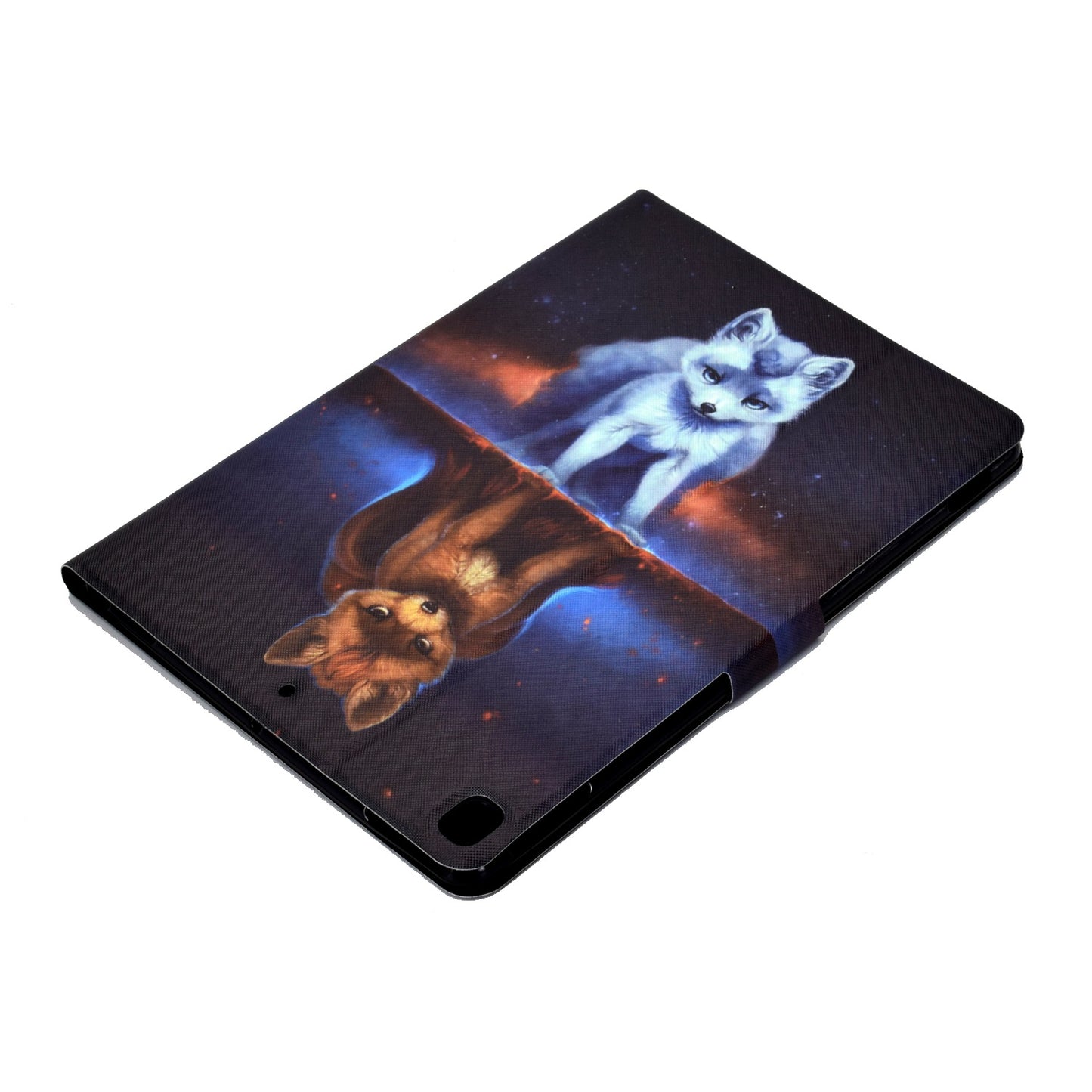 For iPad 10.2 (2020) / (2019) / iPad Air 10.5 inch (2019) Card Slots Stand Leather Case Stylish Pattern Printing Shockproof Magnetic Anti-fall Tablet Cover