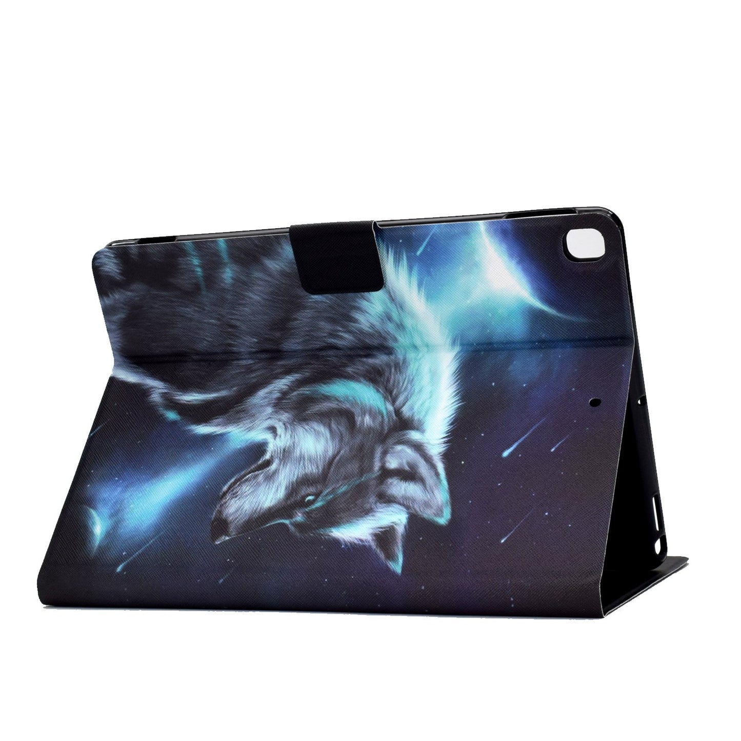For iPad 10.2 (2020) / (2019) / iPad Air 10.5 inch (2019) Card Slots Stand Leather Case Stylish Pattern Printing Shockproof Magnetic Anti-fall Tablet Cover