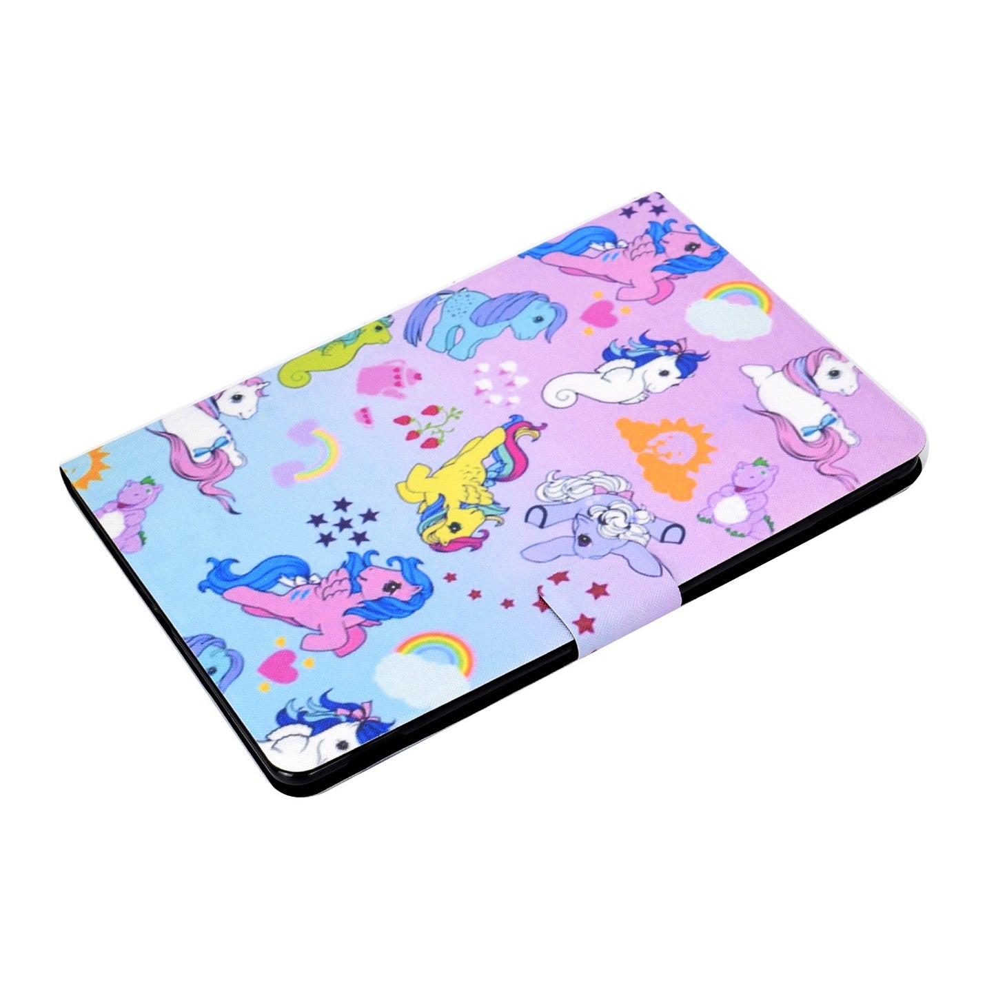 For iPad 10.2 (2020) / (2019) / iPad Air 10.5 inch (2019) Card Slots Stand Leather Case Stylish Pattern Printing Shockproof Magnetic Anti-fall Tablet Cover