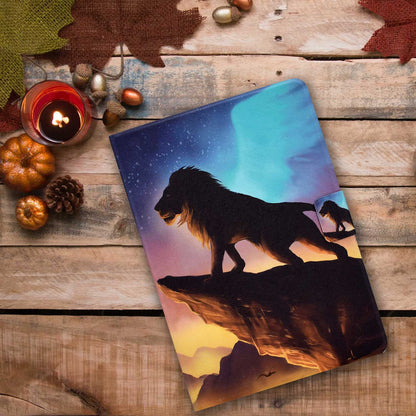 For iPad 10.2 (2020) / (2019) / iPad Air 10.5 inch (2019) Card Slots Stand Leather Case Stylish Pattern Printing Shockproof Magnetic Anti-fall Tablet Cover