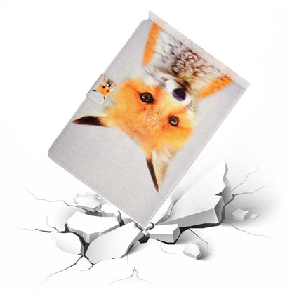 For iPad 10.2 (2020) / (2019) / iPad Air 10.5 inch (2019) Card Slots Stand Leather Case Stylish Pattern Printing Shockproof Magnetic Anti-fall Tablet Cover