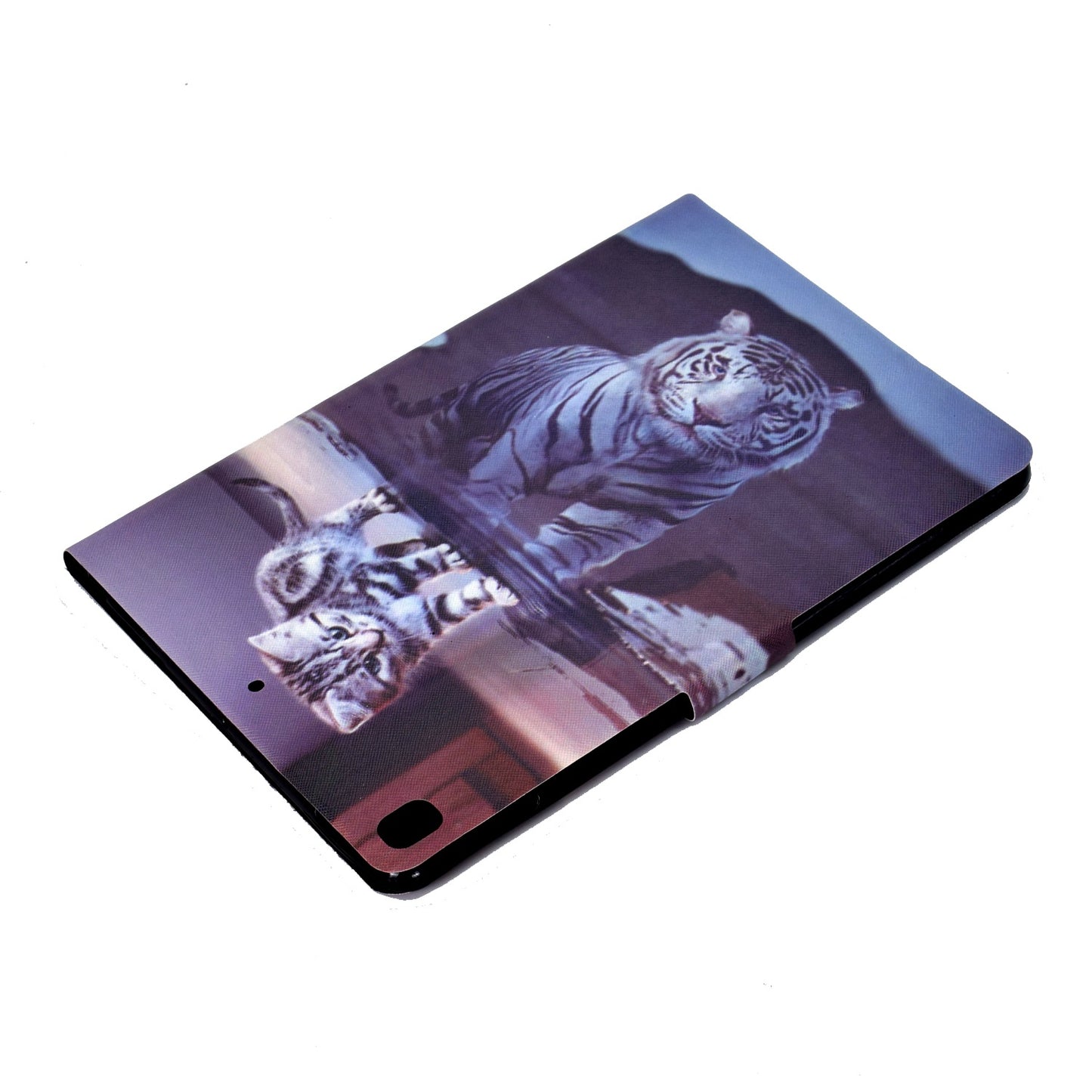 For iPad 10.2 (2020) / (2019) / iPad Air 10.5 inch (2019) Card Slots Stand Leather Case Stylish Pattern Printing Shockproof Magnetic Anti-fall Tablet Cover