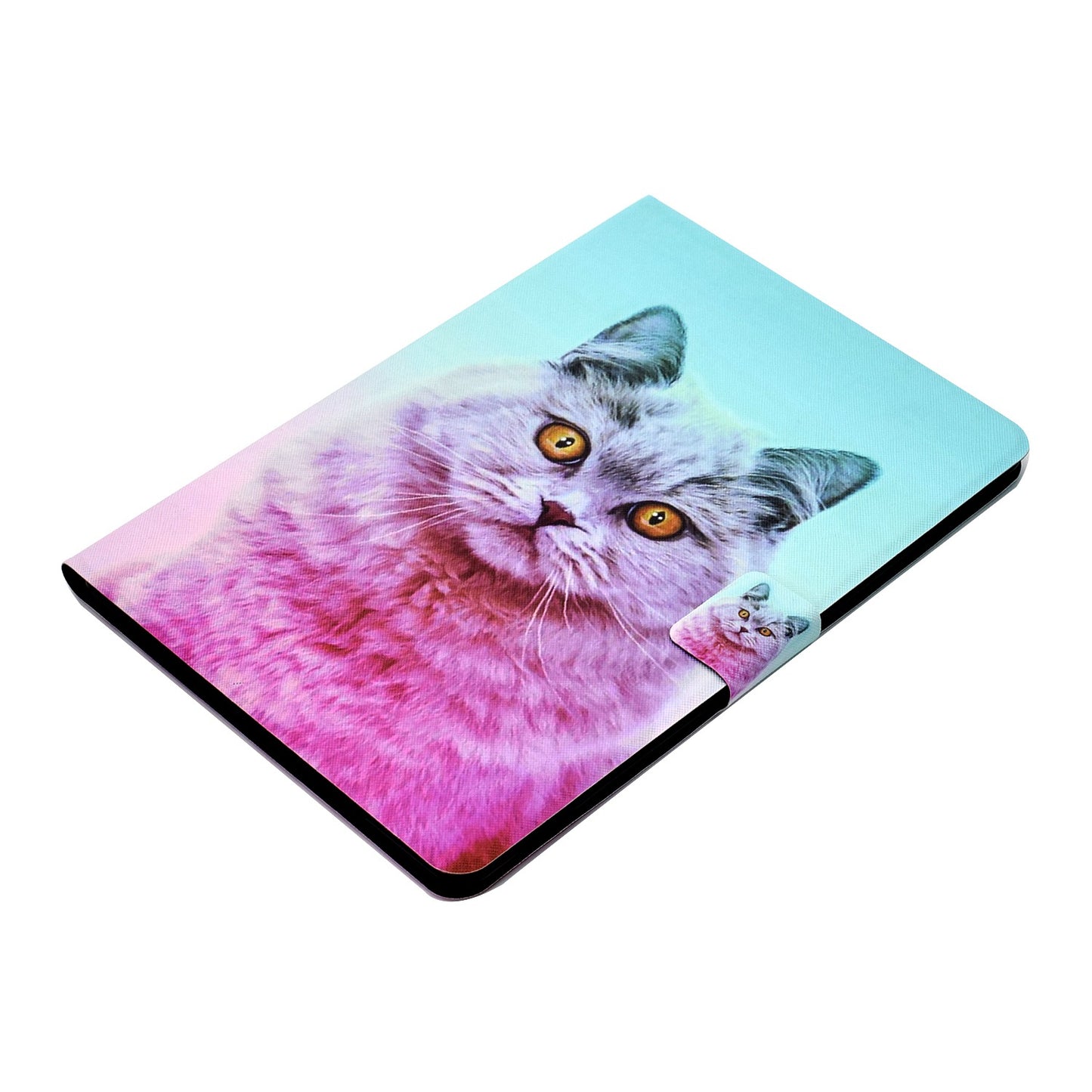For iPad 10.2 (2020) / (2019) / iPad Air 10.5 inch (2019) Card Slots Stand Leather Case Stylish Pattern Printing Shockproof Magnetic Anti-fall Tablet Cover
