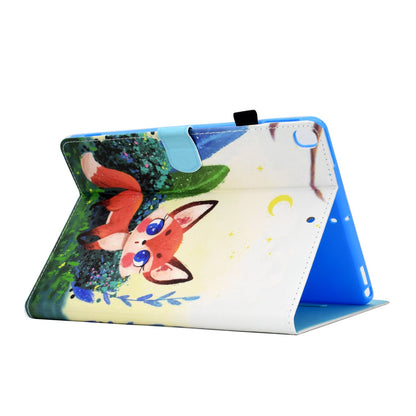 For iPad 10.2 (2020) / (2019) / iPad Air 10.5 inch (2019) Stand Leather Shockproof Case Pattern Printing Card Slots Magnetic Closure Tablet Cover